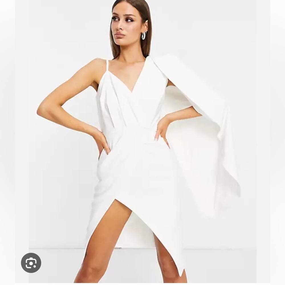 New lavish Alice white dress size 10